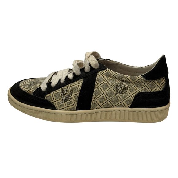 Cotelac NEW beige black sneakers size 8 / 38 - Picture 1 of 6